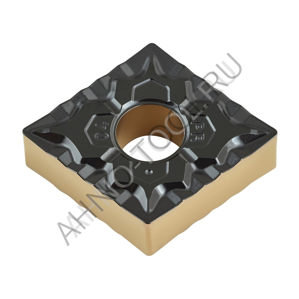 Пластина твердосплавная ISO CNMG120404-PSX ACP20E AHNO по стали, получистовая