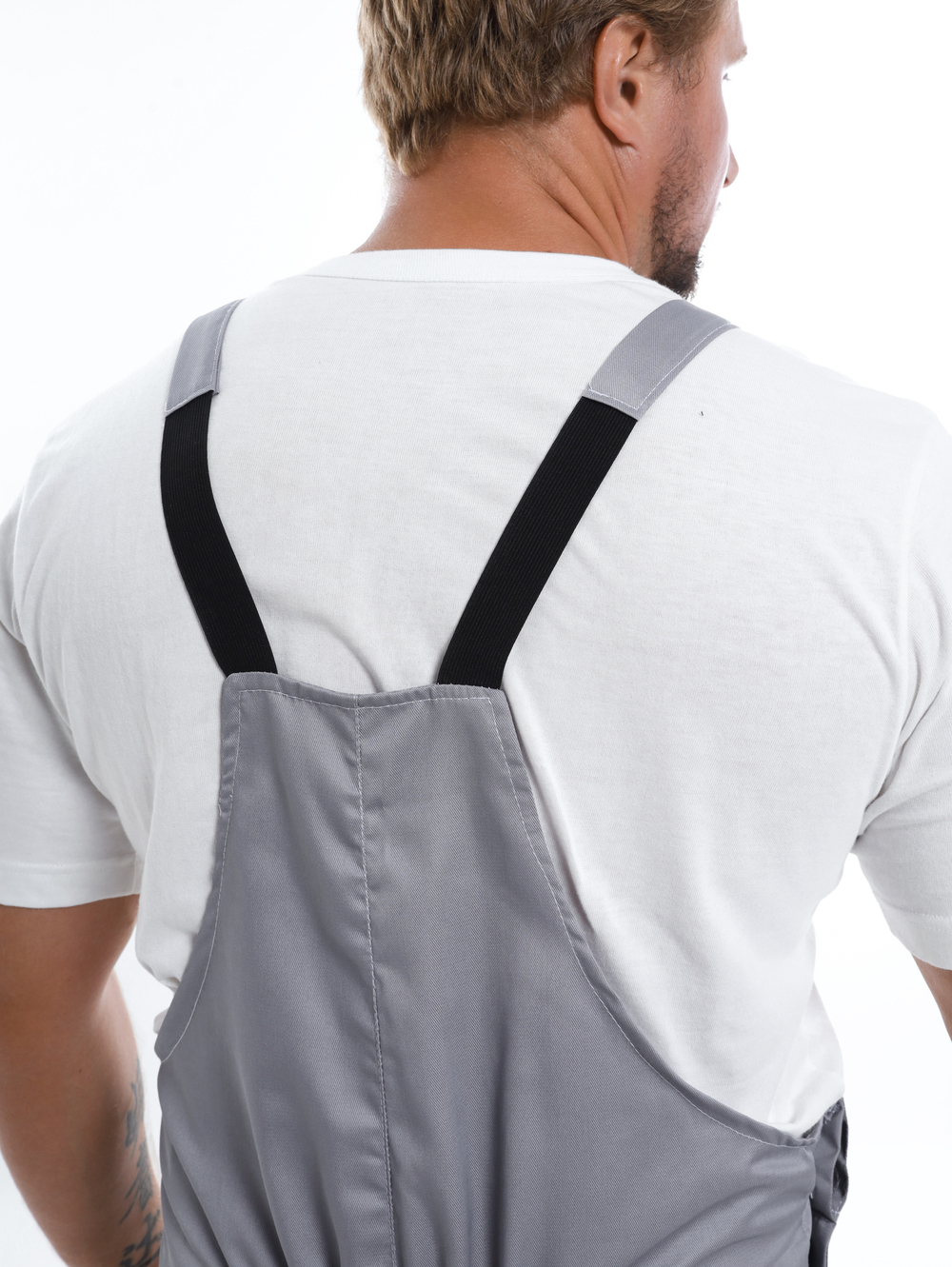 Костюм Nerss «Практик», куртка + полукомбинезон. Серый с черным