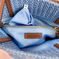 Miu Miu Crochet Tote Bag