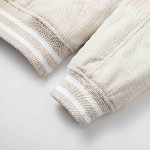 Куртка Puff Velvet Бежевая - фото 5