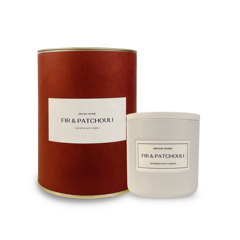 Ароматическая свеча Fir & patchouli BRIAR HOME