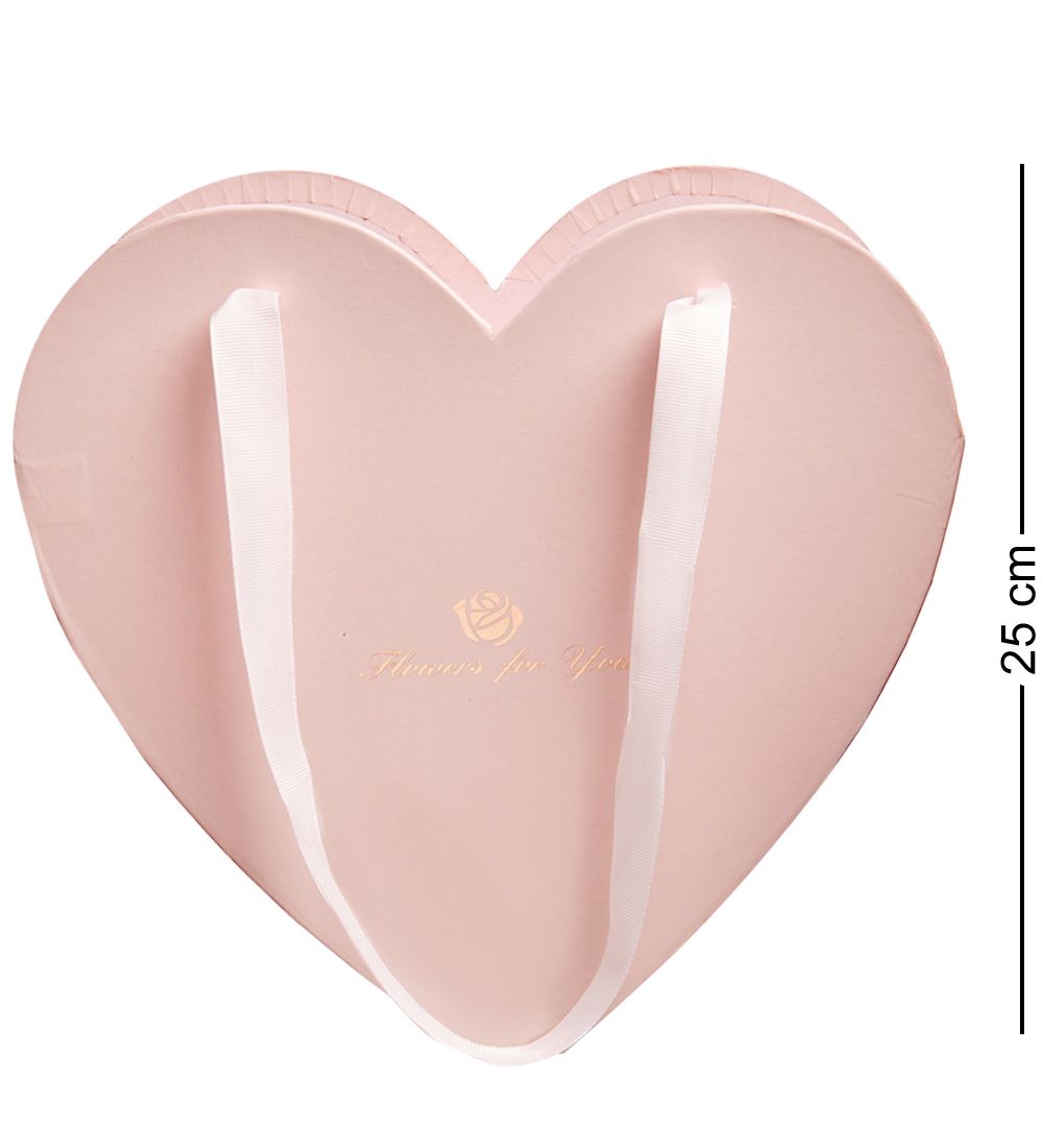 WG-99/2-D Коробка бол. «Сердце» цв.розовый
