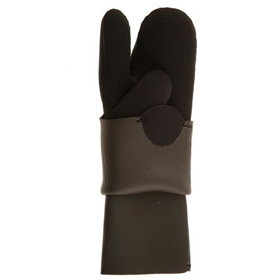 Перчатки трехпалые Marlin Arctic 7 мм Черные