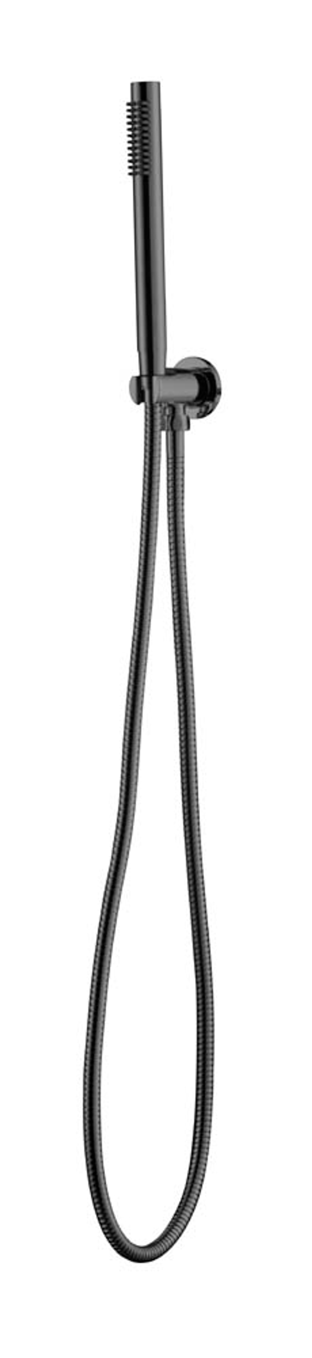 Лейка ручная UNO+штуцер+шланг SHINE GUN METAL