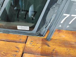 Стекло заднее левое Acura RDX 1 06-12 Б/У Оригинал 73550STKA00