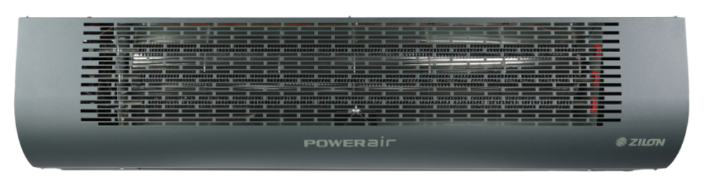 Электрическая завеса ZVV-2E24T 4.0 в исполнении RAL 7016