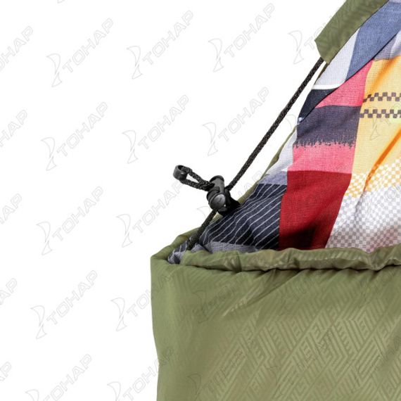 Спальный мешок TRAVEL 400 (210*70) Hollowfiber зелёный (N-SB-H400-210x70) NISUS