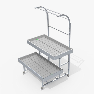 Стойка 2-х ярусная 1331*1080*2030-2230мм, с аркой под кашпо