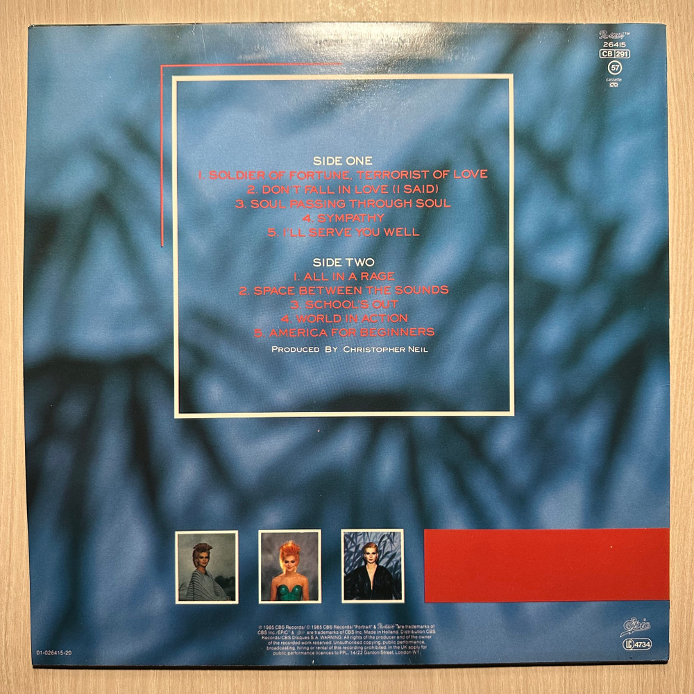 Toyah - Minx (Голландия 1985г.)