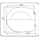 Сиденье для унитаза СУ 70.00.00/70.07.80 Уклад (Суперкомпакт, Радуга, Персона, Лира)