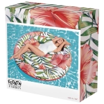 Плот надувной 158 см Peaceful Palms Pool Island Bestway (43410)