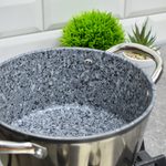 Кастрюля 2,8л с крышкой "MercuryHaus" MC-1773 Silver