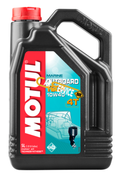 MOTUL OUTBOARD TECH 4T 10W40 5L
