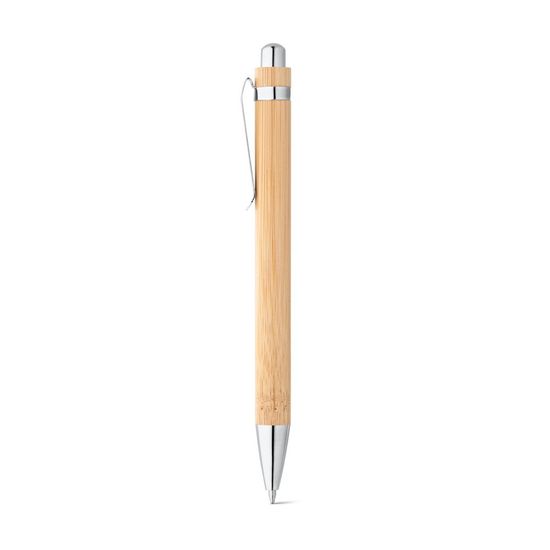 HERA. Бамбуковая шариковая ручка с металлическим зажимом