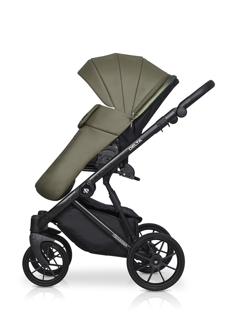 Коляска  DELTA ECCO (2 в 1) (RIKO BASIC) 13 Olive (оливковый)