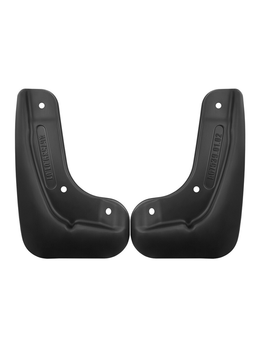 Брызговики передние  JAC JS6  2022 - 2 шт.(optimum) в пакете  NLF.A67539.F3