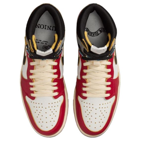 Jordan Air Jordan 1 Винтажные баскетбольные мячи Белые Красные Серы Юнисекс