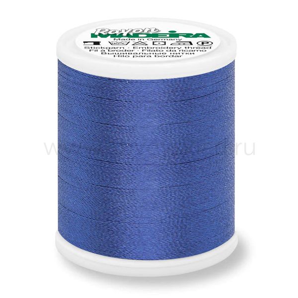Нитки вышивальные вискоза Madeira Rayon №40, 200 м, цв. 1133, 9840, 5 катушек