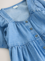 Платье джинсовое для девочки Next E36-499, Синий