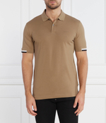 Поло Parlay 147 BOSS BLACK - коричневый(50467113)