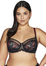 Бюстгальтер Intense с мягкой +size чашкой (Размер: 95F) (Цвет: черный)