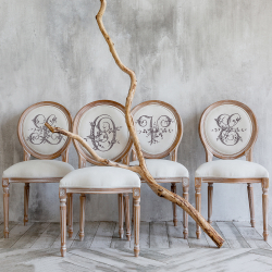 Стул Объект мечты Монограмма буквы O