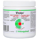 Vetoquinol Viralys добавка с Лизином для кошек, порошок.