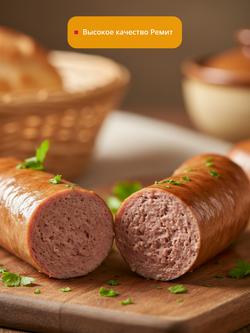 Сосиски куриные Сочные в/у "Ремит" 750 гр*12 (Россия)