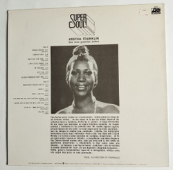Винтажная виниловая пластинка LP Сборник Aretha Franklin Sus Mas Grandes Exitos Super Soul (Spain 1975)