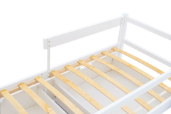 Детская кровать тахта Бельмарко Svogen белый мишки