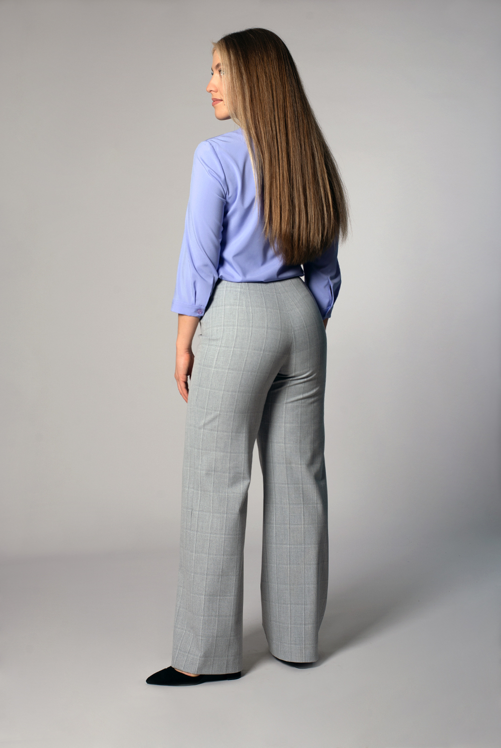 Брюки женские 02, серый #406Сера0202