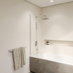 Шторка на ванну RGW SC-056-8 (Прозрачное, 400)