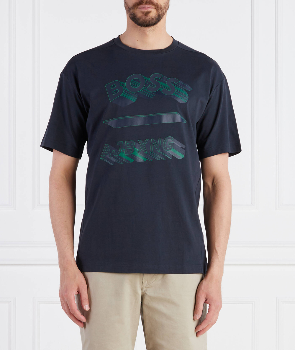Футболка Boss x AJBXNG Talboa AJ 1 BOSS GREEN - темно-синий(50488834)