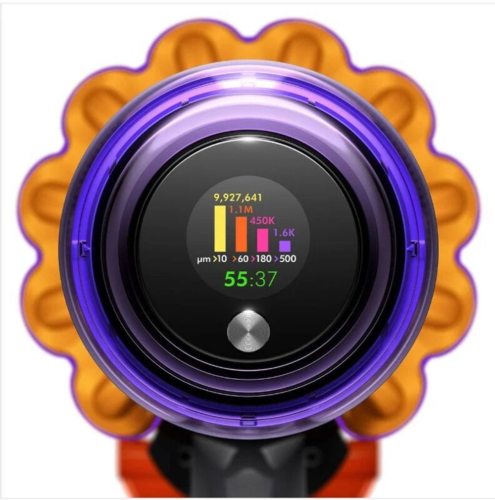Моющий пылесос Dyson V15S Detect Submarine SV47, жёлтый/никель (Yellow/Nickel)