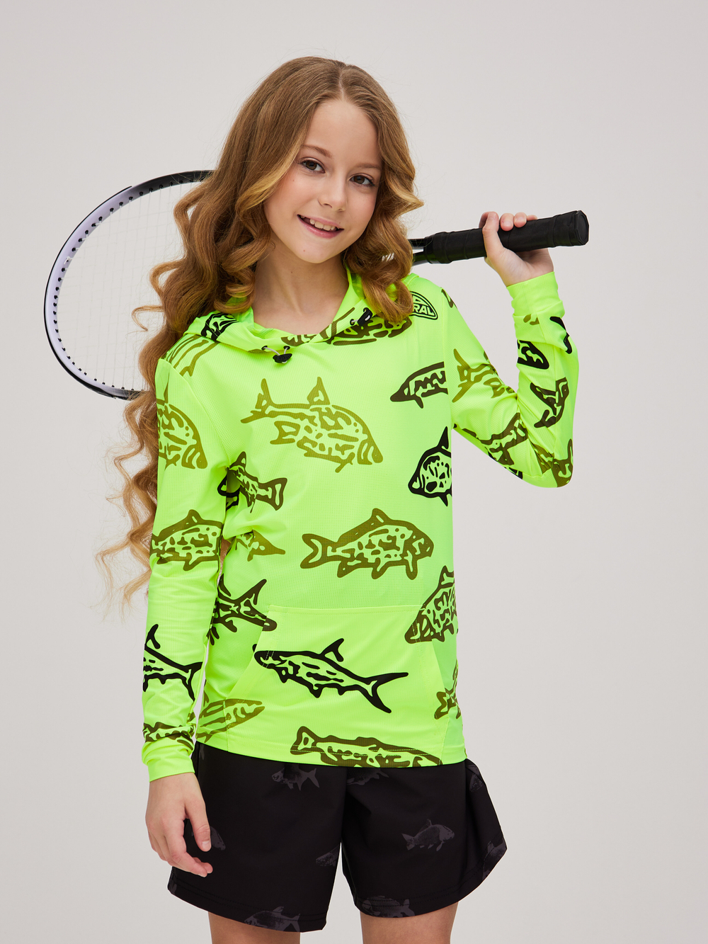 Детское джерси "Призрачные рыбки"