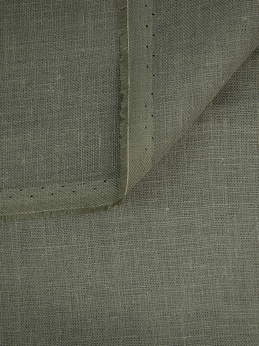 Ткань Лён костюмный, 185 гр/м2, 145 см, пр-во Беларусь, полынь