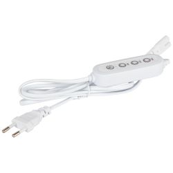 Комплект из 4-х линейных фитоламп ЭРА GREEN LINE FITO-4х10W-LINE-Rb+timer 9/12/15 H 2-pin красно-синий спектр 40 Вт | Линейные фито светильники