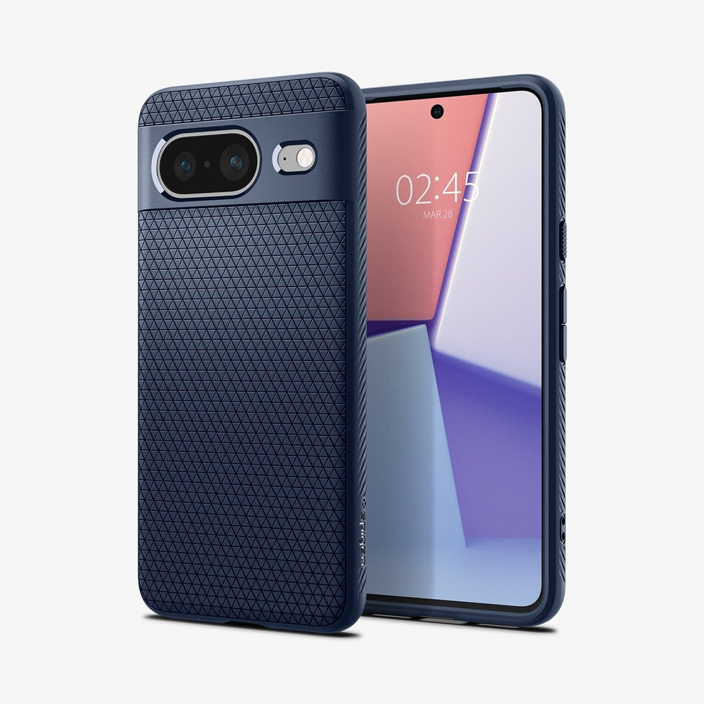 Чехол Spigen Liquid Air Google Pixel 8 navy blue