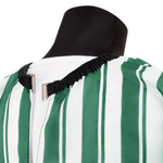 Пеньюар парикмахера «Barberbar» (зеленый в полоску), TNL, J-50