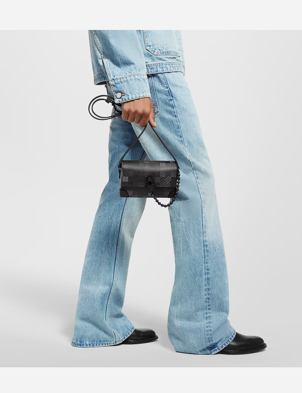 Мини-Сумка Louis Vuitton Steamer Wearable Wallet "Black"