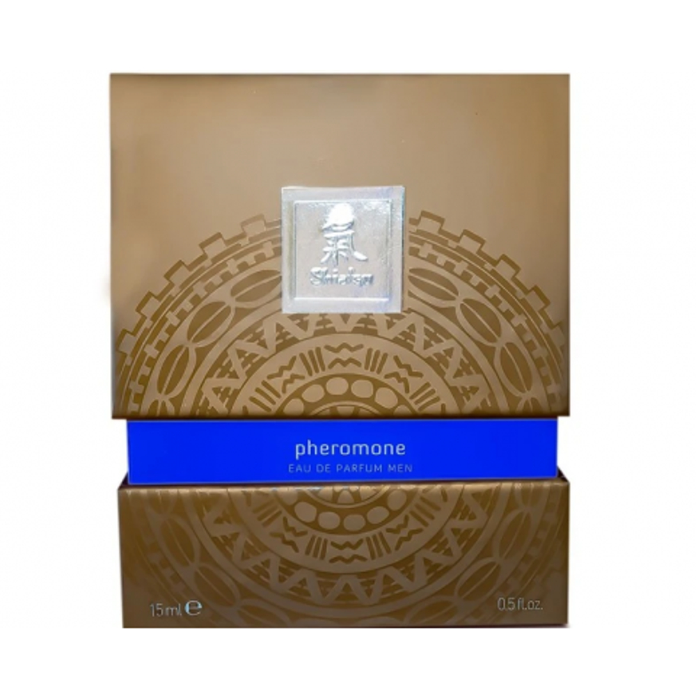 Духи с феромонами «Darkblue» Shiatsu мужские 15 мл.