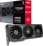 Видеокарта ASUS AMD  Radeon RX 9070 PRIME-RX9070-O16G-EVO 16ГБ PRIME, GDDR6, OC,  Ret