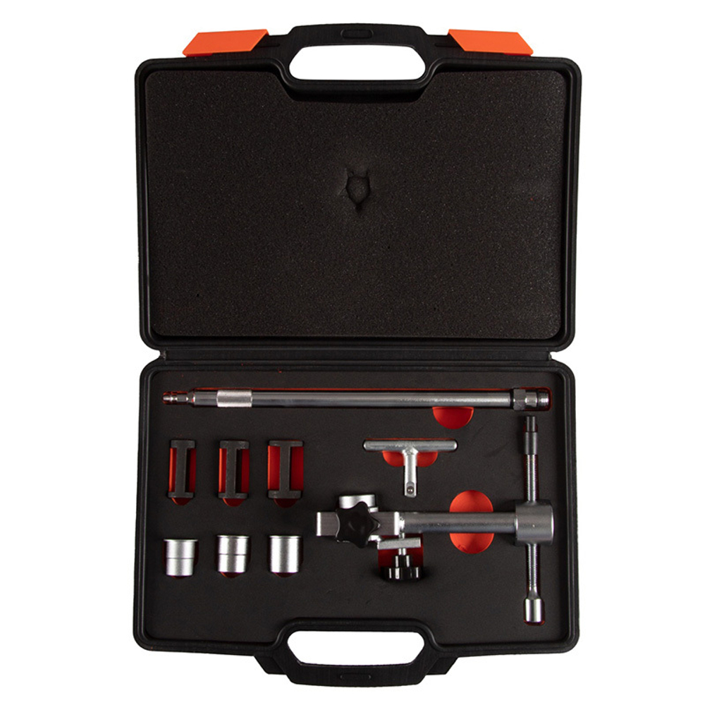 AFFIX (AF10310009C) Рассухариватель клапанов универсальный, кейс, 9 предметов