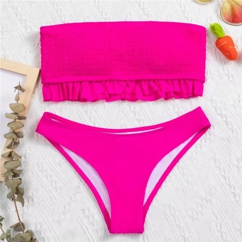 Купальник бандо PINK TEXTURE