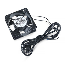 Вентилятор для распределительных шкафов Cabeus XD12038A2(XD12038A2MS) (FD1238A2) Вентилятор для установки в настенные шкафы серии SH-05F, WSC-05D, 220В, 120*120*38mm