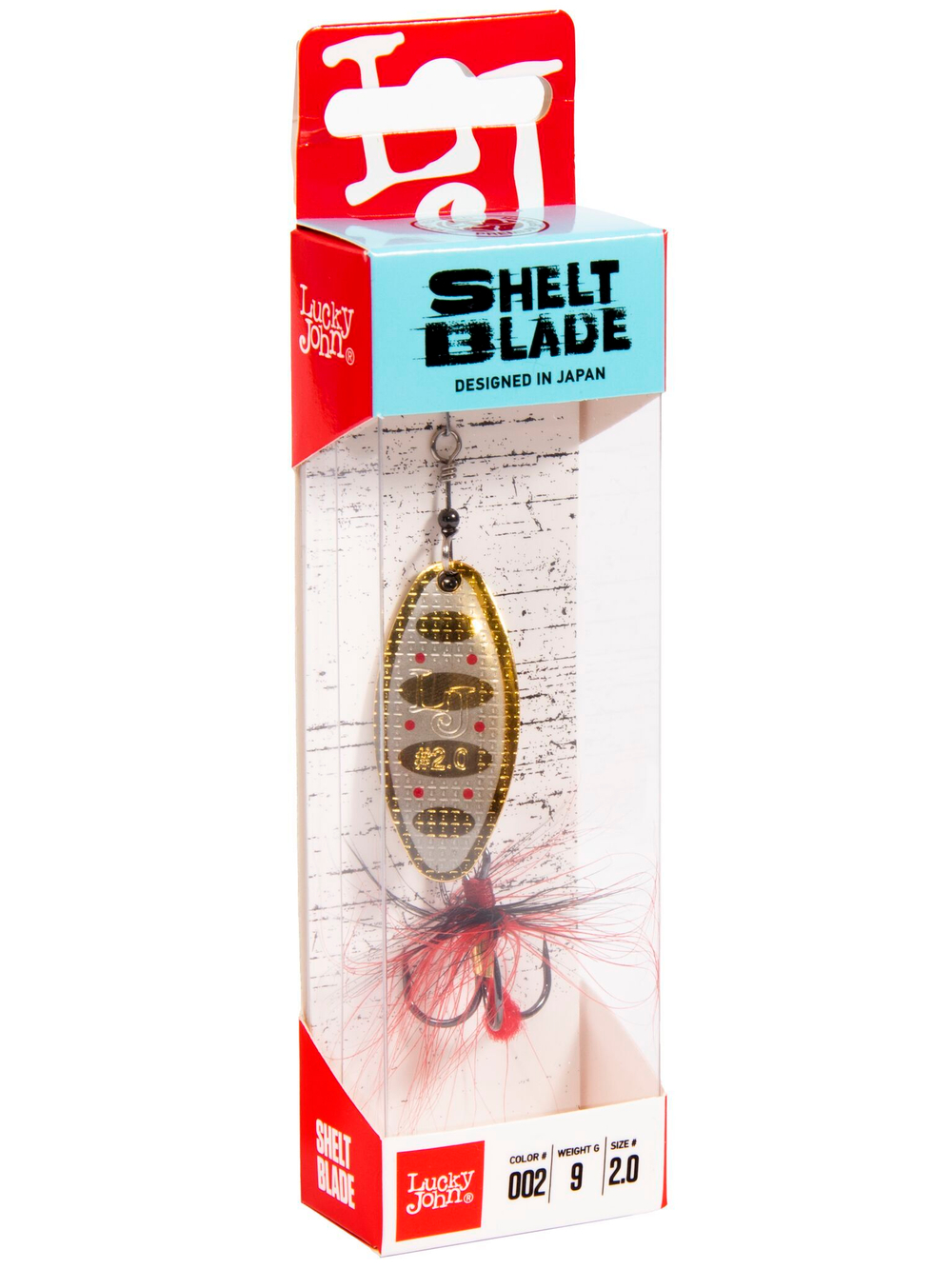 Блесна вращающаяся Lucky John SHELT BLADE 2 09.0г 002