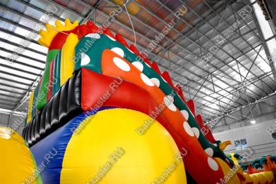 Большая и высокая горка "Змей Горыныч 3" 23*10*10 м