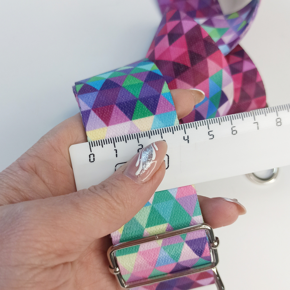 Гитарный ремень Ромбы