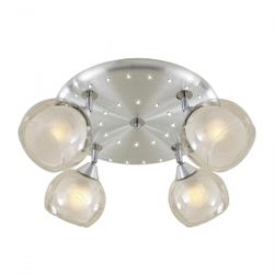 Citilux Самба CL158142 Люстра с поворотными плафонами Алюминий Хром