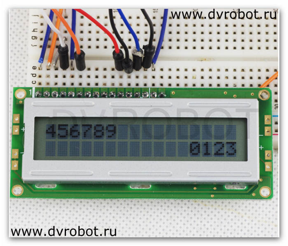 LCD 1602 - SHARP